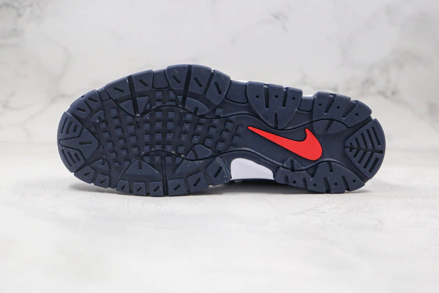 耐克Nike Air Barrage纯原版本皮蓬平替橄榄球训练鞋渐变蓝白色原楦开模 货号:CN0060-400