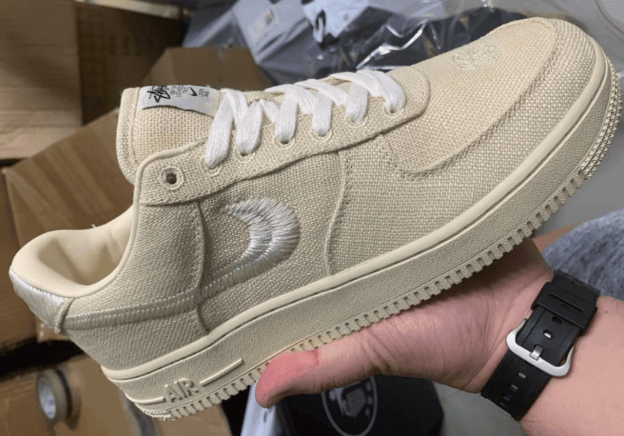 Stussy x AF1释出实物细节图！绝对又是一匹联名黑马！ (ID:55203) - 图片1