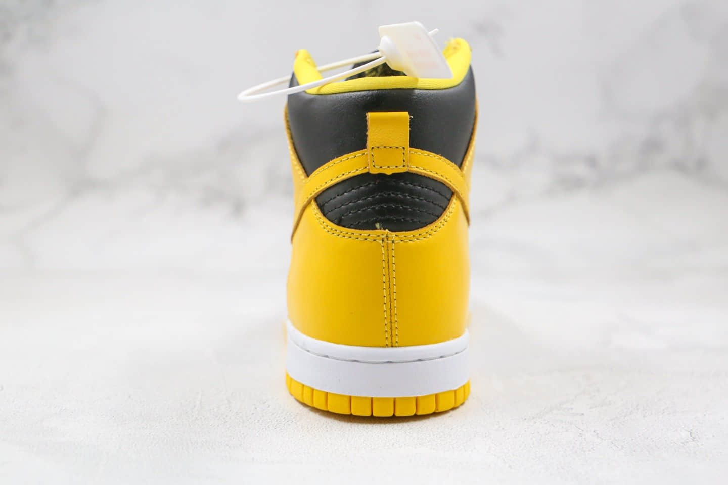 耐克Nike Dunk High SP“Varsity Maize”纯原版本SB板鞋高帮黑黄色原档私模大底 货号:CZ8149-002