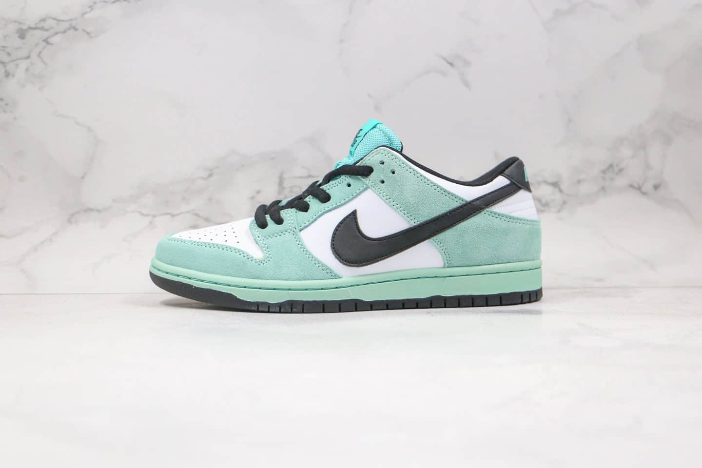 耐克Nike Dunk Low Pro“Sea Crystal”公司级版本低帮SB板鞋冰晶冰绿薄荷内置气垫 (ID:55430) - 图片1