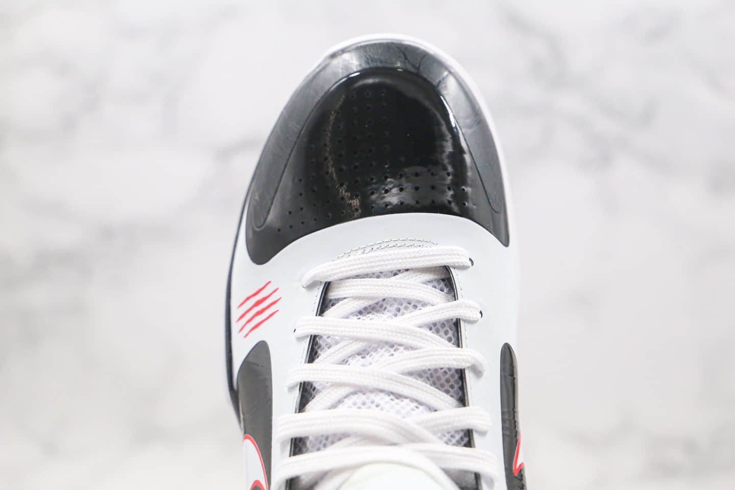 耐克Nike Kobe 5 Protro“ Alternate Bruce Lee”纯原版本科比5代男子实战篮球鞋李小龙黑白配色内置碳板 货号:CD4991-101