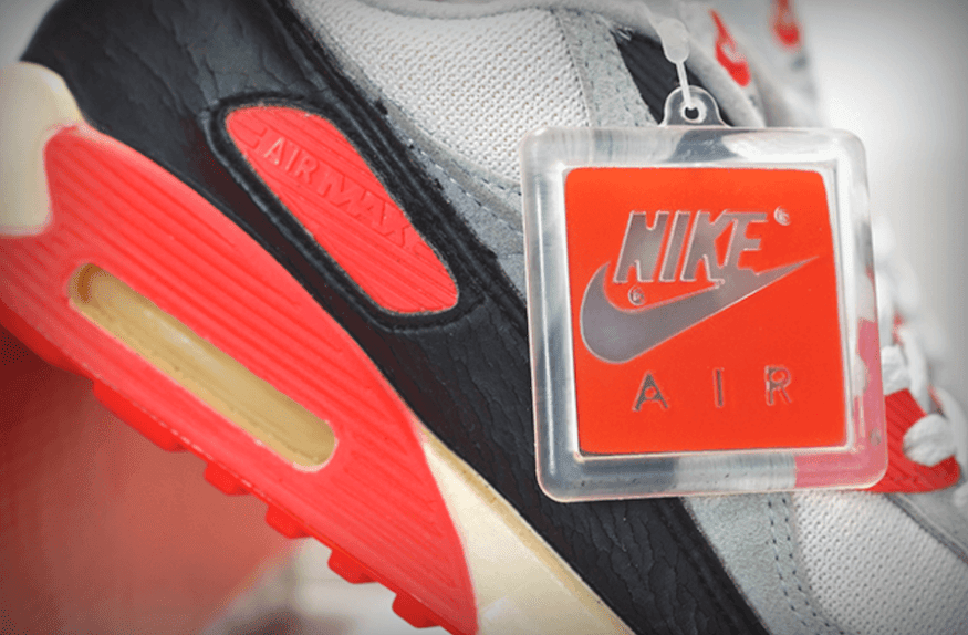 经典元年红外线配色Air Max 90下月复刻回归！ 货号：CT1685-100