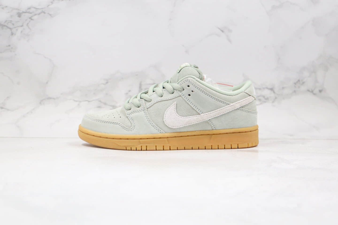 耐克Nike SB Dunk Low Pro Horizon Green纯原版本低帮SB DUNK板鞋抹茶生胶绿色内置Zoom气垫加厚鞋舌 (ID:56014) - 图片1