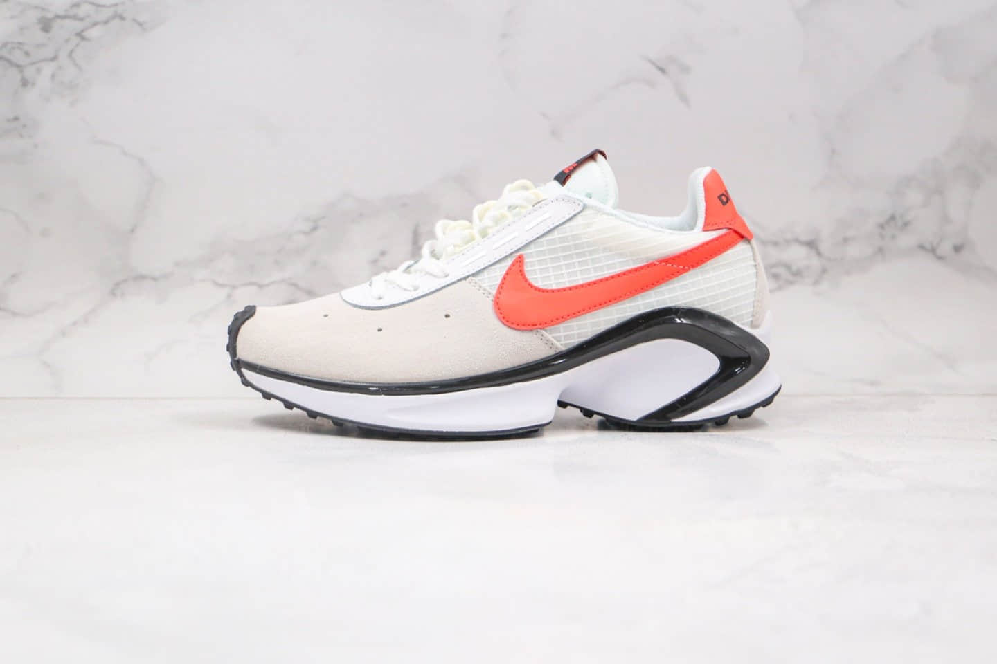 耐克Nike D MS X Waffle Starfish纯原版本华夫复古老爹鞋米白橙色原楦头纸板打造 (ID:56084) - 图片1