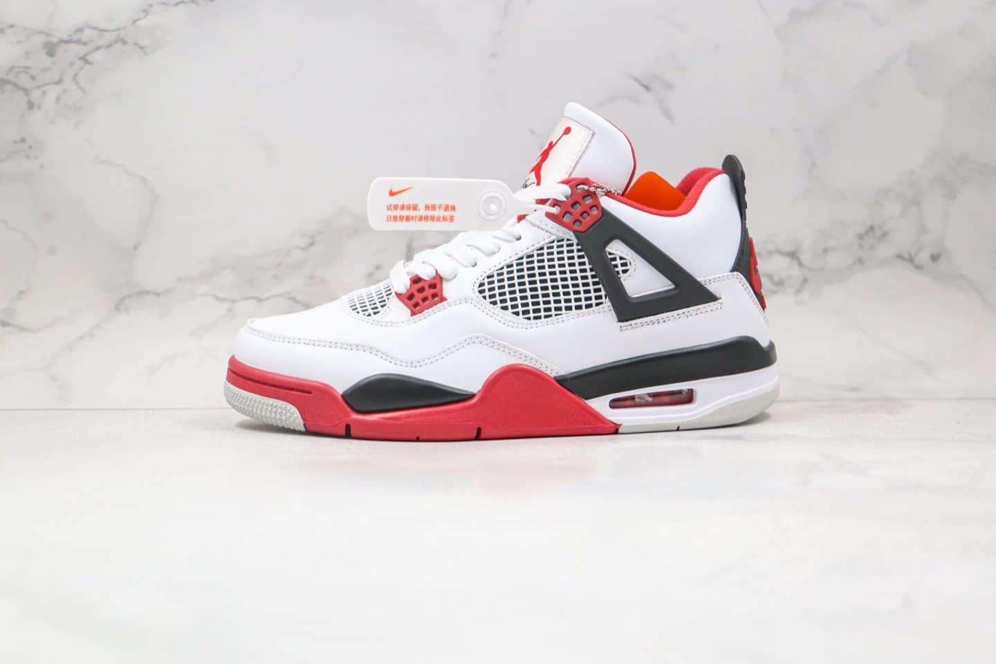 乔丹Air Jordan 4 Retro OG元年纯原版本火焰红AJ4篮球鞋内置气垫原盒原标 货号:DC7770-160