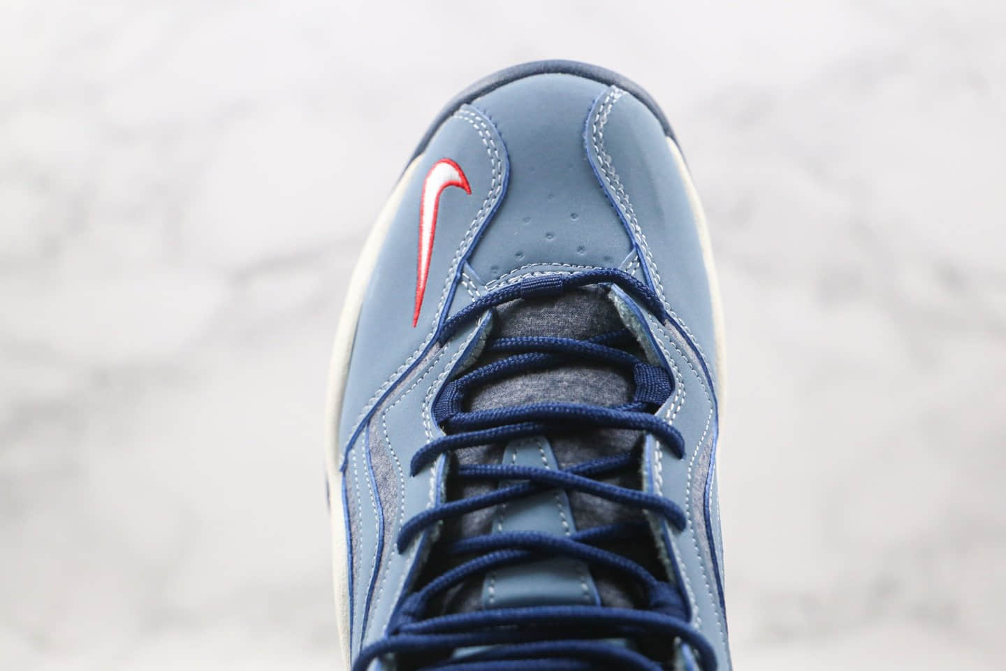 耐克Nike Air Pippen纯原版本皮蓬二代复古篮球鞋白蓝色内置真实气垫 货号:325001-403