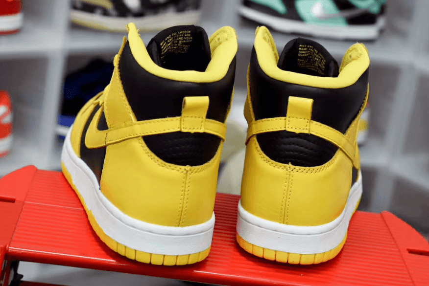 黑黄武当Dunk High实物细节图曝光!下月发售! 货号:CZ8149-002