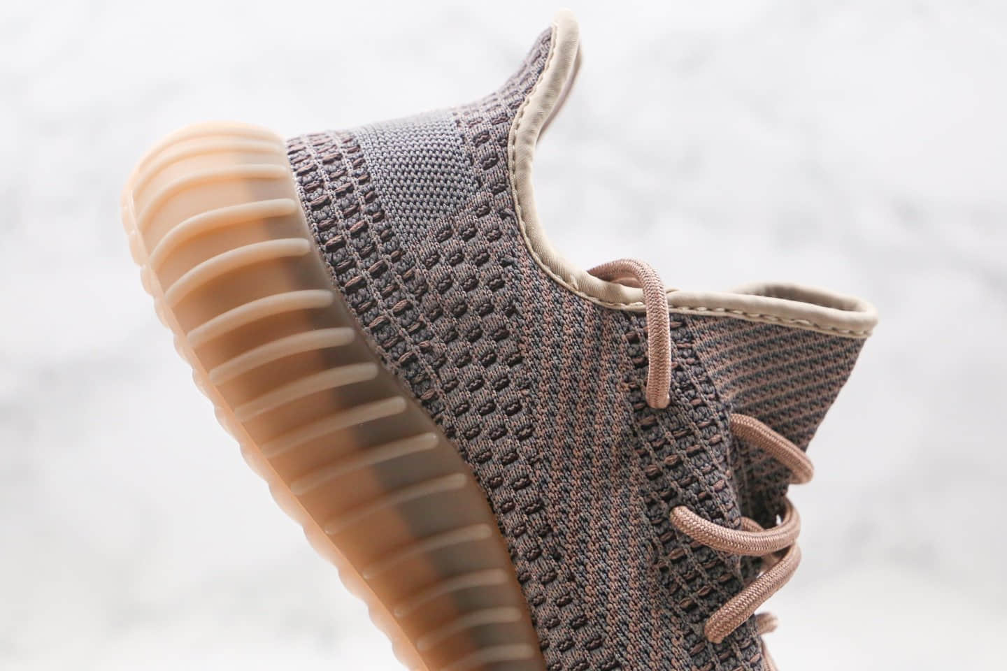阿迪达斯adidas Yeezy Boost 350 V2 YECHER纯原版本椰子350V2爆米花跑鞋貂红水洗棕色原厂巴斯夫爆米花大底 货号:H02795