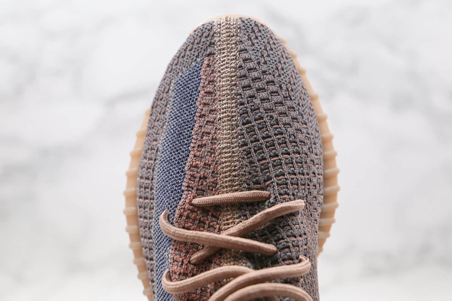 阿迪达斯adidas Yeezy Boost 350 V2 YECHER纯原版本椰子350V2爆米花跑鞋貂红水洗棕色原厂巴斯夫爆米花大底 货号:H02795