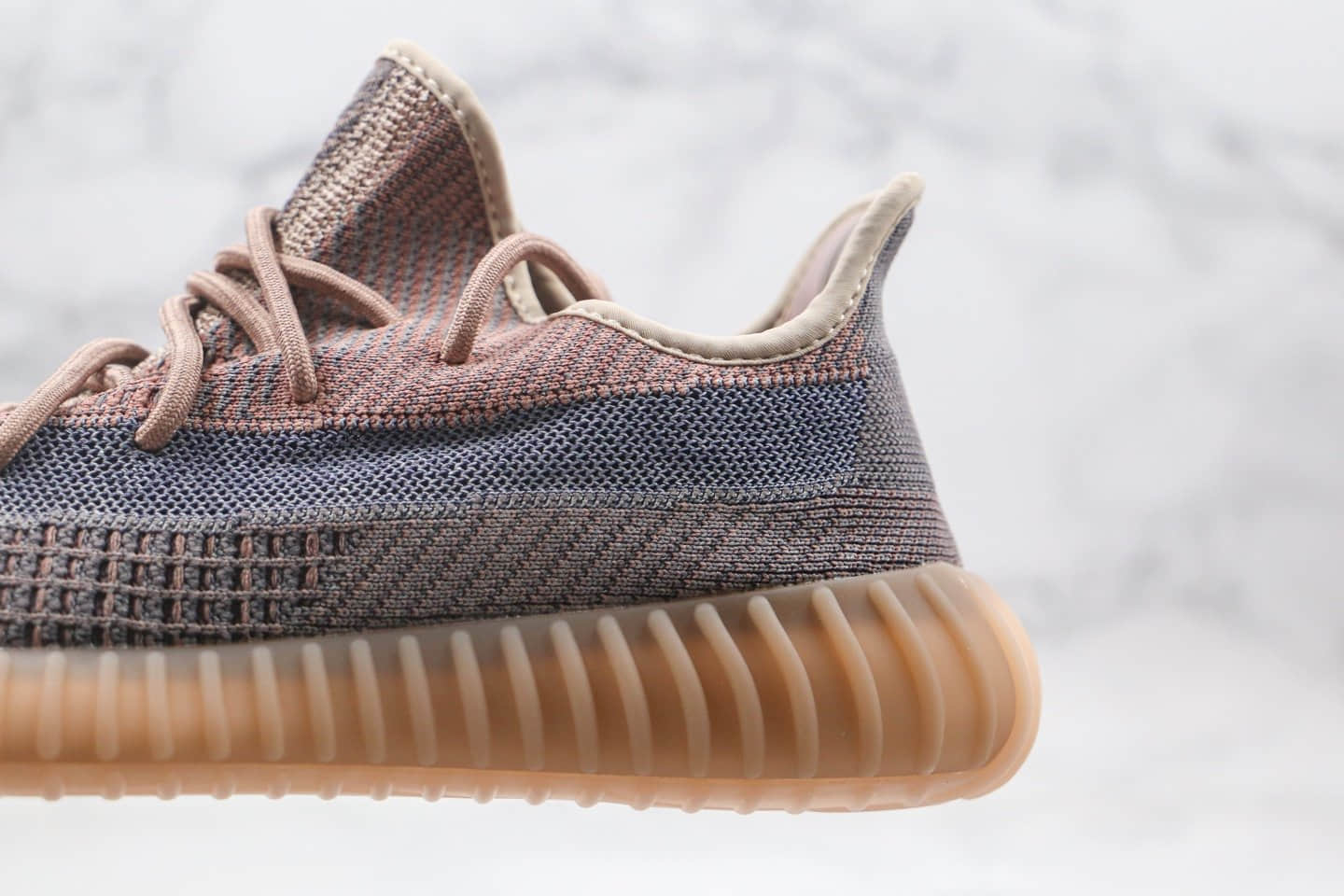 阿迪达斯adidas Yeezy Boost 350 V2 YECHER纯原版本椰子350V2爆米花跑鞋貂红水洗棕色原厂巴斯夫爆米花大底 货号:H02795