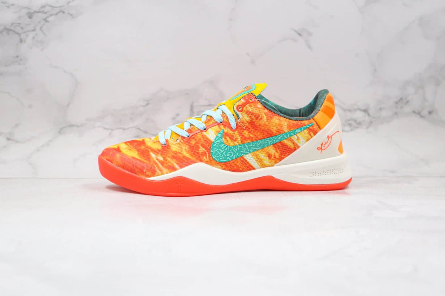 耐克NIKE Kobe 8 SYSTEM PP纯原版本科比八代活力橙色篮球鞋内置碳板支持实战 货号:587580-800
