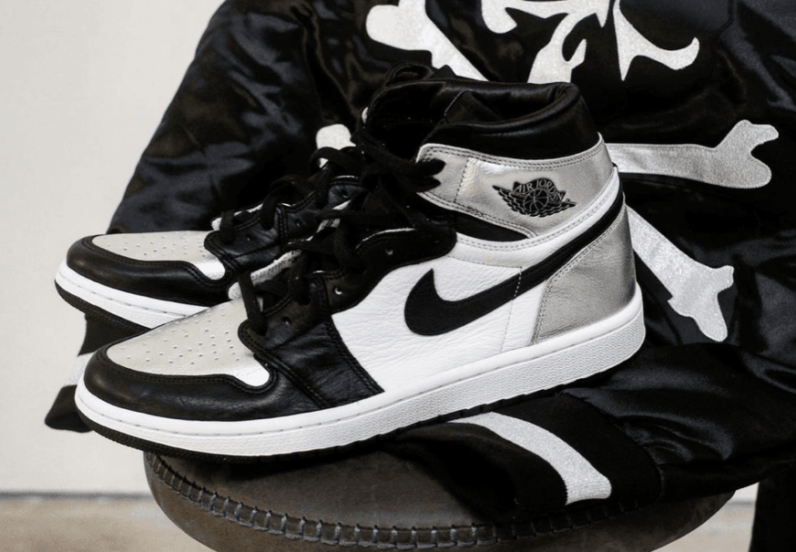 AJ1黑银脚趾最新实物图释出!明年正月初一发售! 货号:CD0461-001