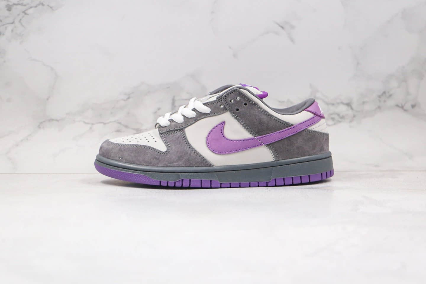 耐克Nike Dunk Low Pro SB Purple Pigeon纯原版本低帮SB DUNK紫鸽子板鞋内置Zoom气垫 (ID:57007) - 图片1