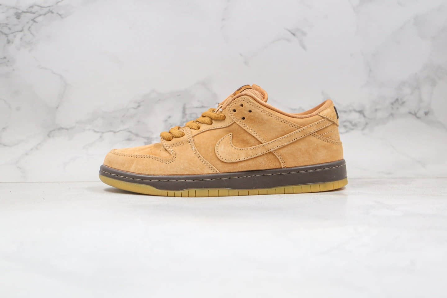耐克Nike SB Dunk Low公司级版本低帮SB DUNK小麦生胶色板鞋内置Zoom气垫 (ID:57376) - 图片1