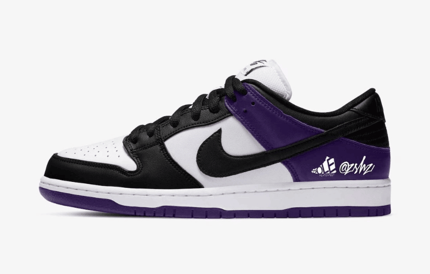 全新Nike SB Dunk Low“恶人紫”配色首度曝光!颜值不输AJ1! 货号:BQ6817-500