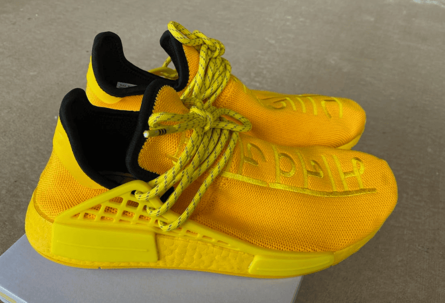 亮黄色鞋面！菲董联名adidas NMD HU新配色曝光！ (ID:57537) - 图片1