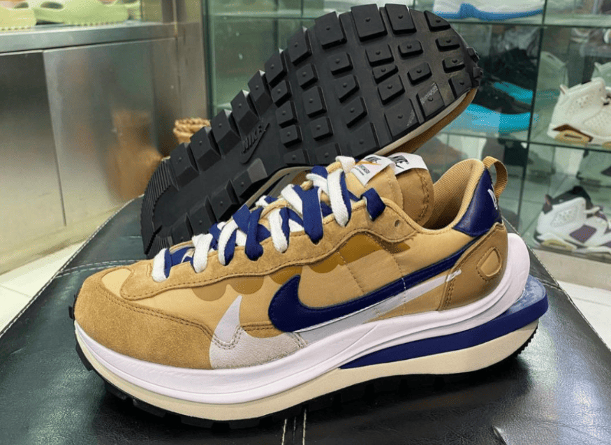 复古高街风！Sacai x Nike VaporWaffle “Sesame”实物有点诱人！ (ID:57608) - 图片1