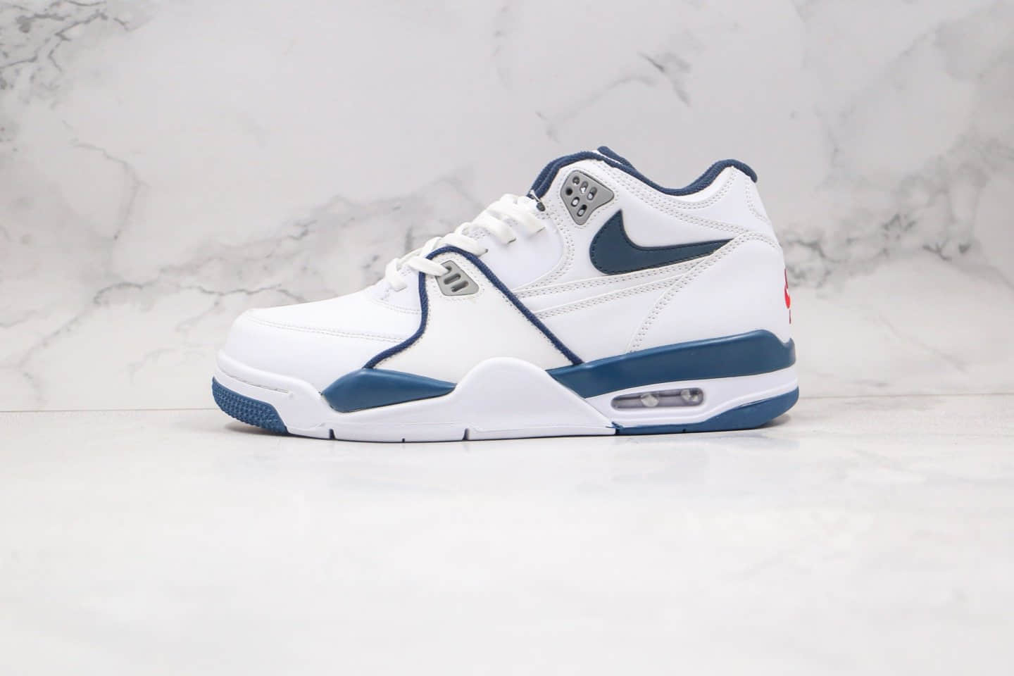 耐克Nike Air Flight 89纯原版本星际篮球鞋主题星空白蓝色内置气垫原盒原标 货号:CN5668-101
