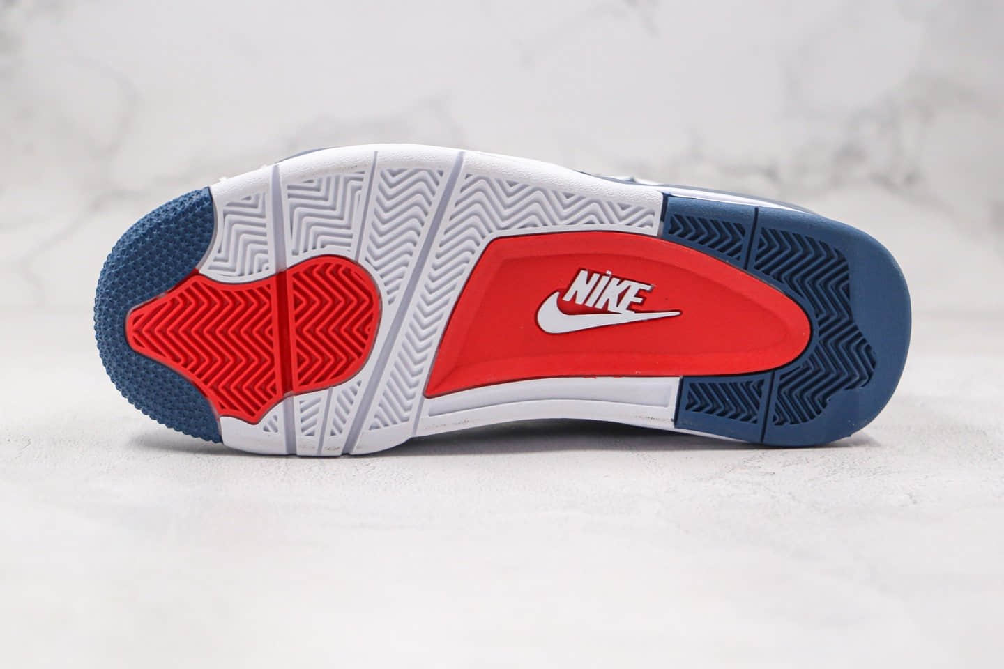 耐克Nike Air Flight 89纯原版本星际篮球鞋主题星空白蓝色内置气垫原盒原标 货号:CN5668-101