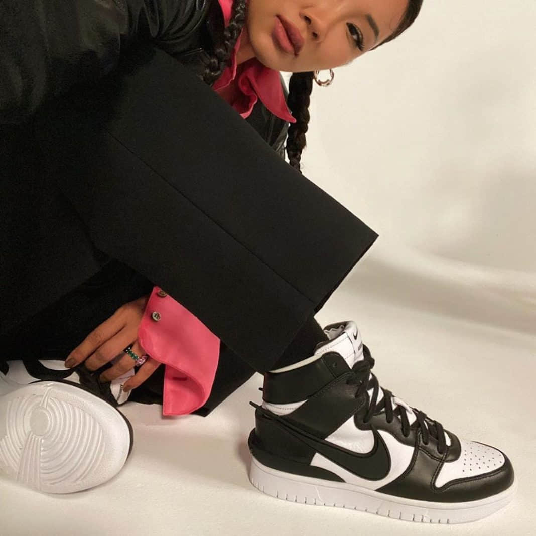 高街前卫!吴亦凡可能又要上脚了!AMBUSH x Nike Dunk High实物超帅!