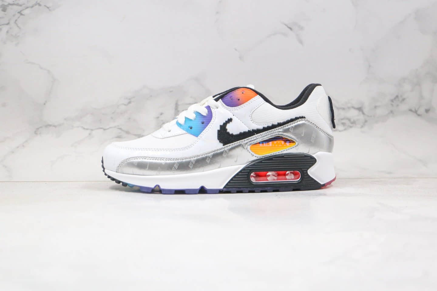 耐克Nike Air MAX 90 Good Game纯原版本英雄联盟联名款电玩Max90气垫鞋原鞋开模一比一打造 (ID:58053) - 图片1
