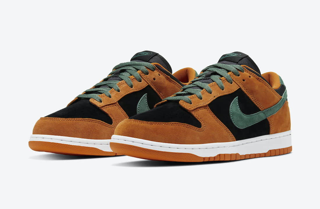 黑橙丑小鸭Nike Dunk Low“Ceramic”官图释出!11月19日发售! 货号:DA1469-001