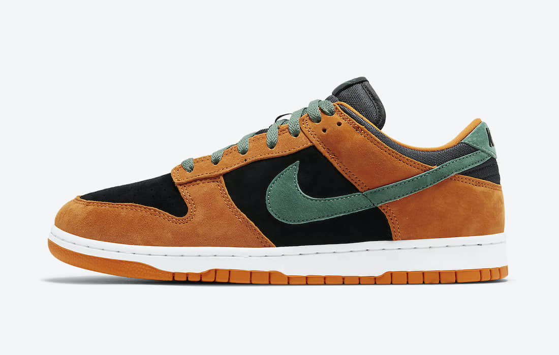 黑橙丑小鸭Nike Dunk Low“Ceramic”官图释出!11月19日发售! 货号:DA1469-001