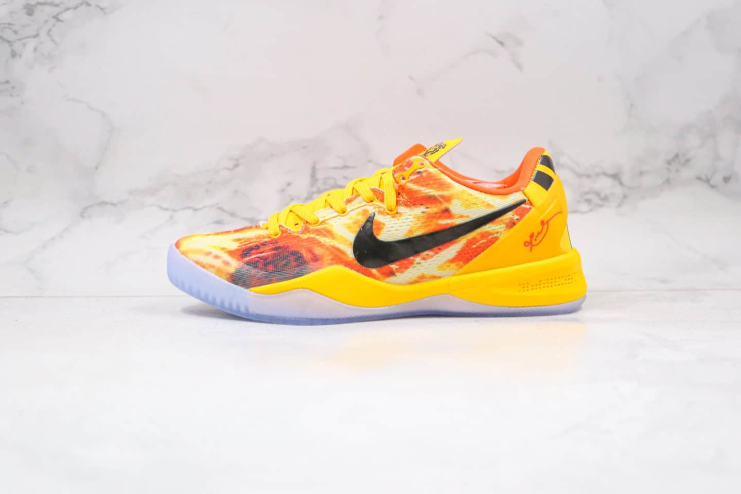 耐克Nike Kobe 8 Shanghai Fireworks纯原版本科比8代篮球鞋上海火花配色原档案数据开发 货号:555035-800