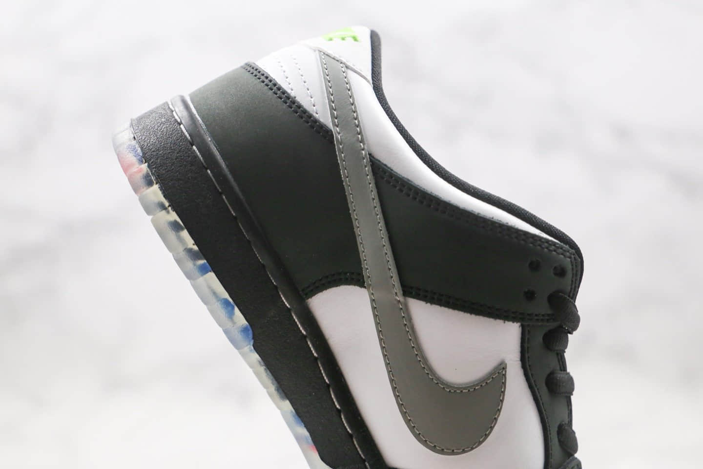耐克Staple x Nike SB Dunk Low “Pigeon”纯原版本黑鸽子联名低帮Dunk黑白熊猫竹子正确转印水晶印花大底 货号:BV1310-013