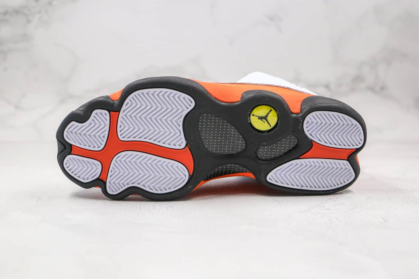 乔丹Air Jordan 13 Retro“Starfish”公司级版本AJ13白橙扣碎原鞋开发 货号:414571-415