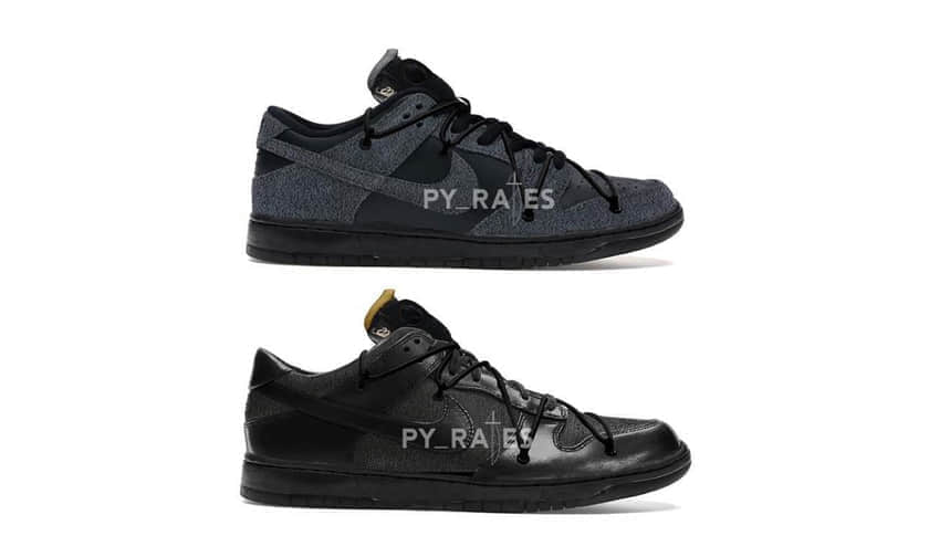 全新Off-White x Nike Dunk Low首度曝光!规格不低!