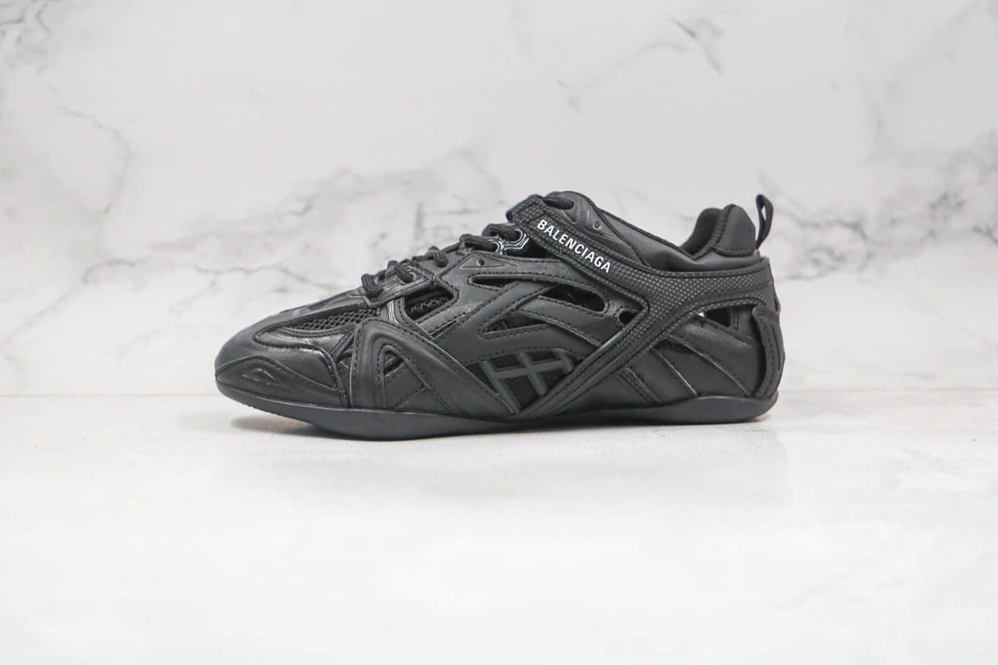 巴黎世家BALENCIAGA Drive纯原版本六代复古老爹鞋Drive系列黑色原盒配件齐全