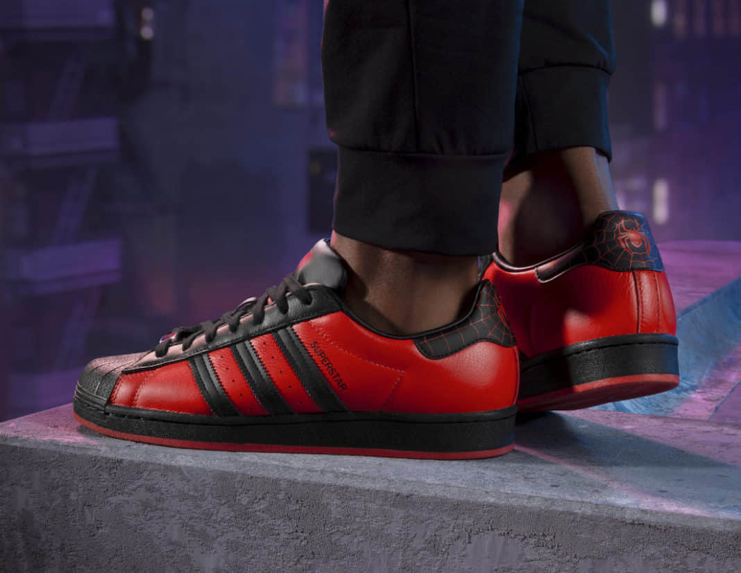 黑蜘蛛侠贝壳头！漫威 x PS x adidas三方联名Superstars即将发售！ (ID:58673) - 图片1