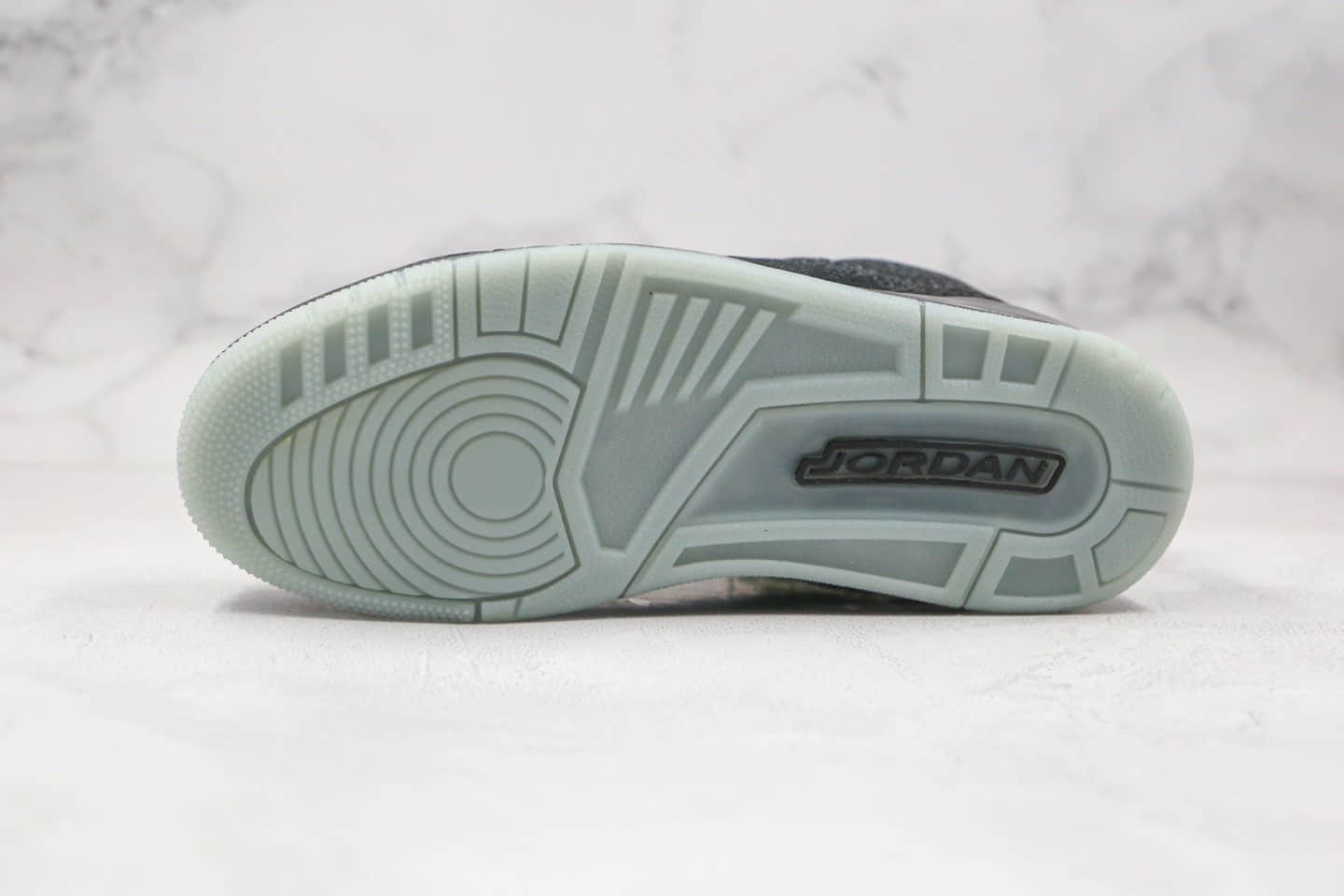 乔丹Air Jordan 3 Flyknit纯原版本夜光编织AJ3黑色篮球鞋原鞋开模一比一打造 货号:AQ1005-001
