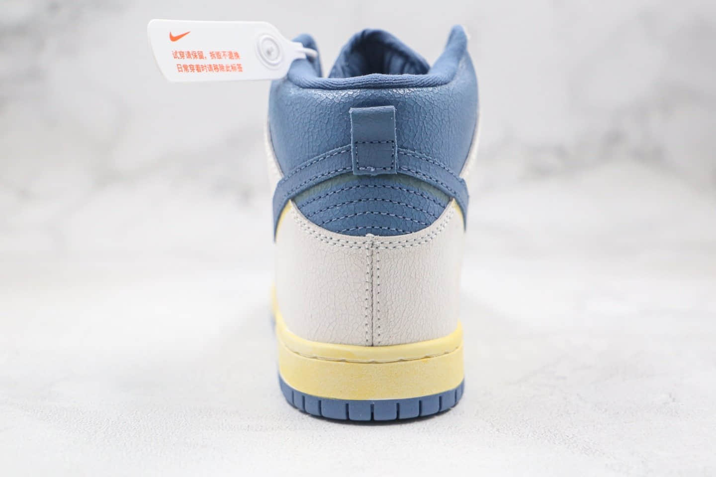 耐克Nike Dunk SB High Lost at Sea x Atlas迷失海洋联名款纯原版本高帮SB DUNK爆裂纹灰蓝色板鞋原盒原标 货号:CZ3334-100