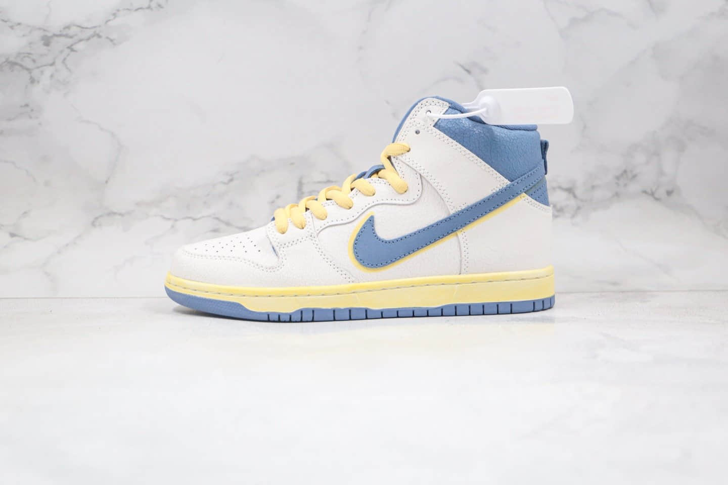 耐克Nike Dunk SB High Lost at Sea x Atlas迷失海洋联名款纯原版本高帮SB DUNK爆裂纹灰蓝色板鞋原盒原标 货号:CZ3334-100