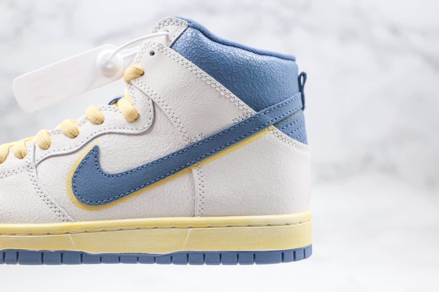 耐克Nike Dunk SB High Lost at Sea x Atlas迷失海洋联名款纯原版本高帮SB DUNK爆裂纹灰蓝色板鞋原盒原标 货号:CZ3334-100