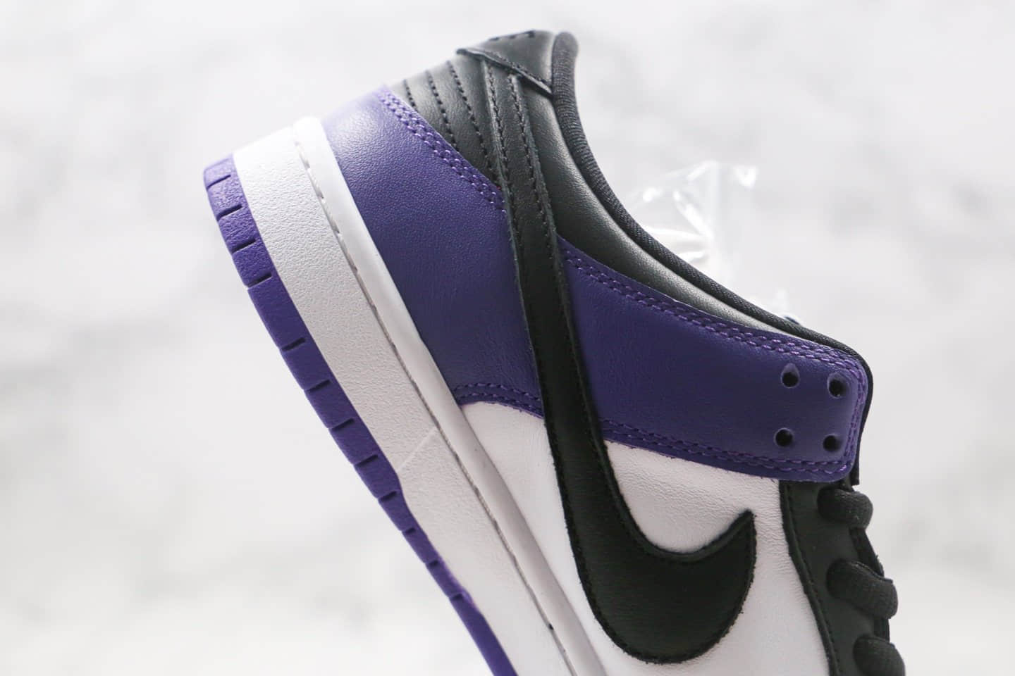 耐克Nike SB Dunk Low Court Purple纯原版本低帮SB DUNK恶人紫配色板鞋原档案数据开发 货号:BQ6817-500