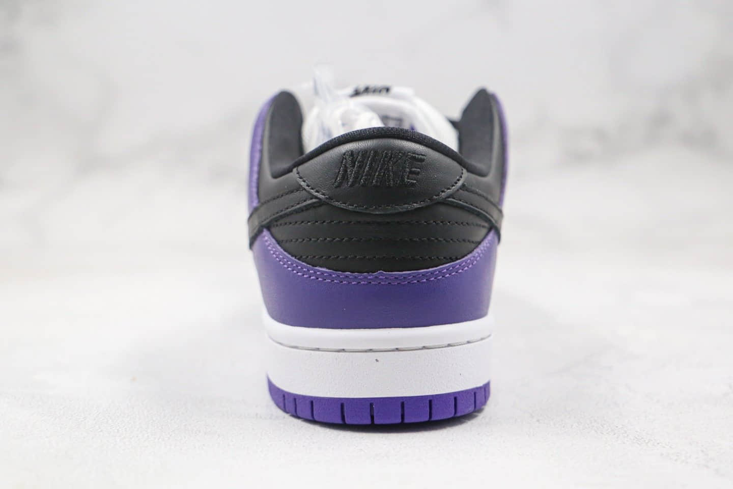 耐克Nike SB Dunk Low Court Purple纯原版本低帮SB DUNK恶人紫配色板鞋原档案数据开发 货号:BQ6817-500