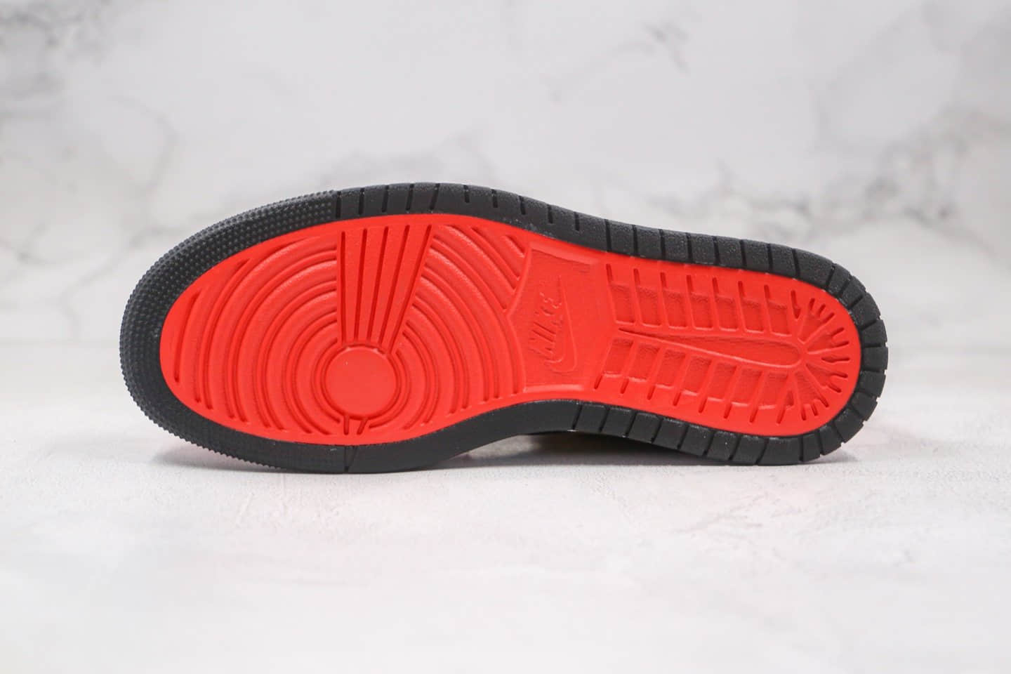 乔丹Air Jordan 1 Zoom Comfort Chile Red纯原版本高帮AJ1解构黑红色黄勾拼色原楦头纸板打造 货号:CT0978-006