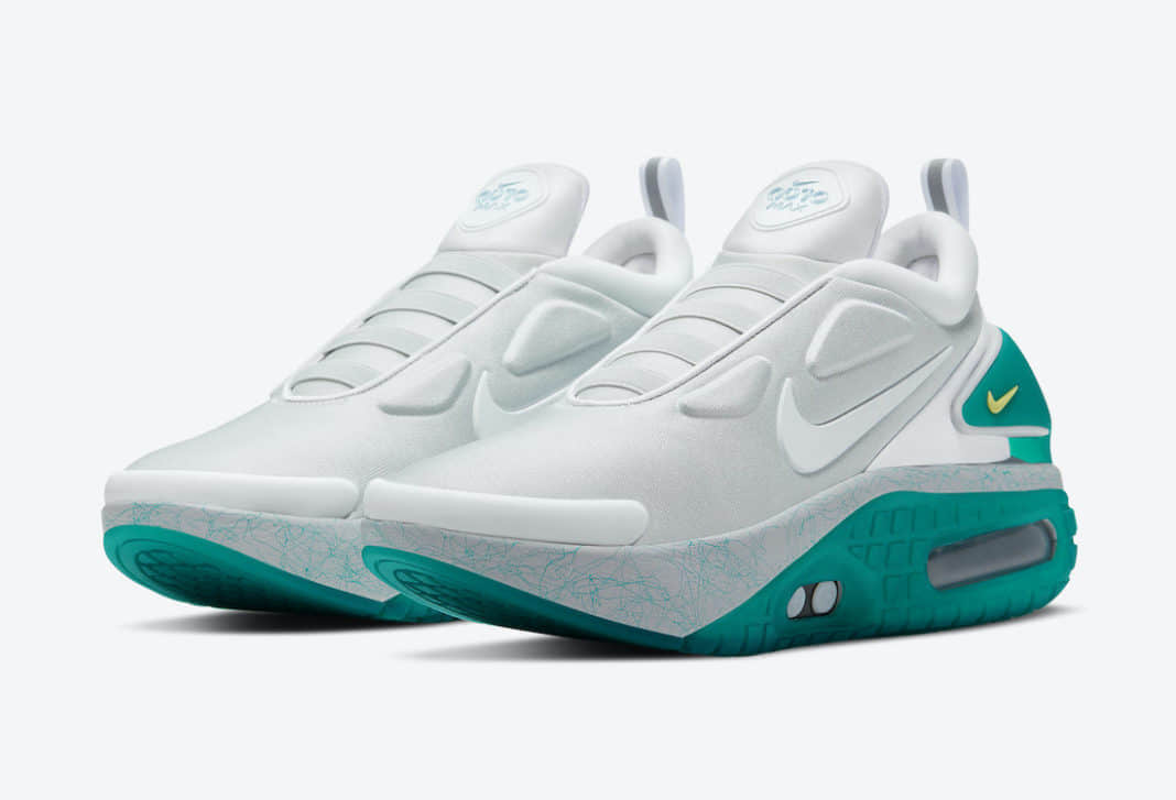 Nike自动系带跑鞋Adapt Auto Max全新湖水绿配色曝光！清新十足！ (ID:59718) - 图片1