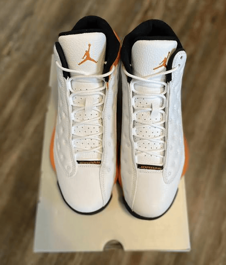全新AJ13“海星”配色最新实物图曝光！“扣碎”既视感！ 货号：414571-108