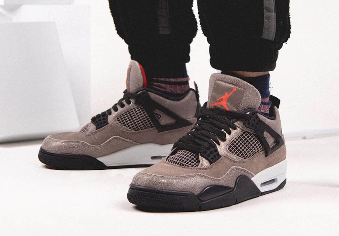 TS x AJ4亲友限定既视感！AJ4 “Taupe Haze”上脚效果不俗！货号：DB0732-200 (ID:60045) - 图片1