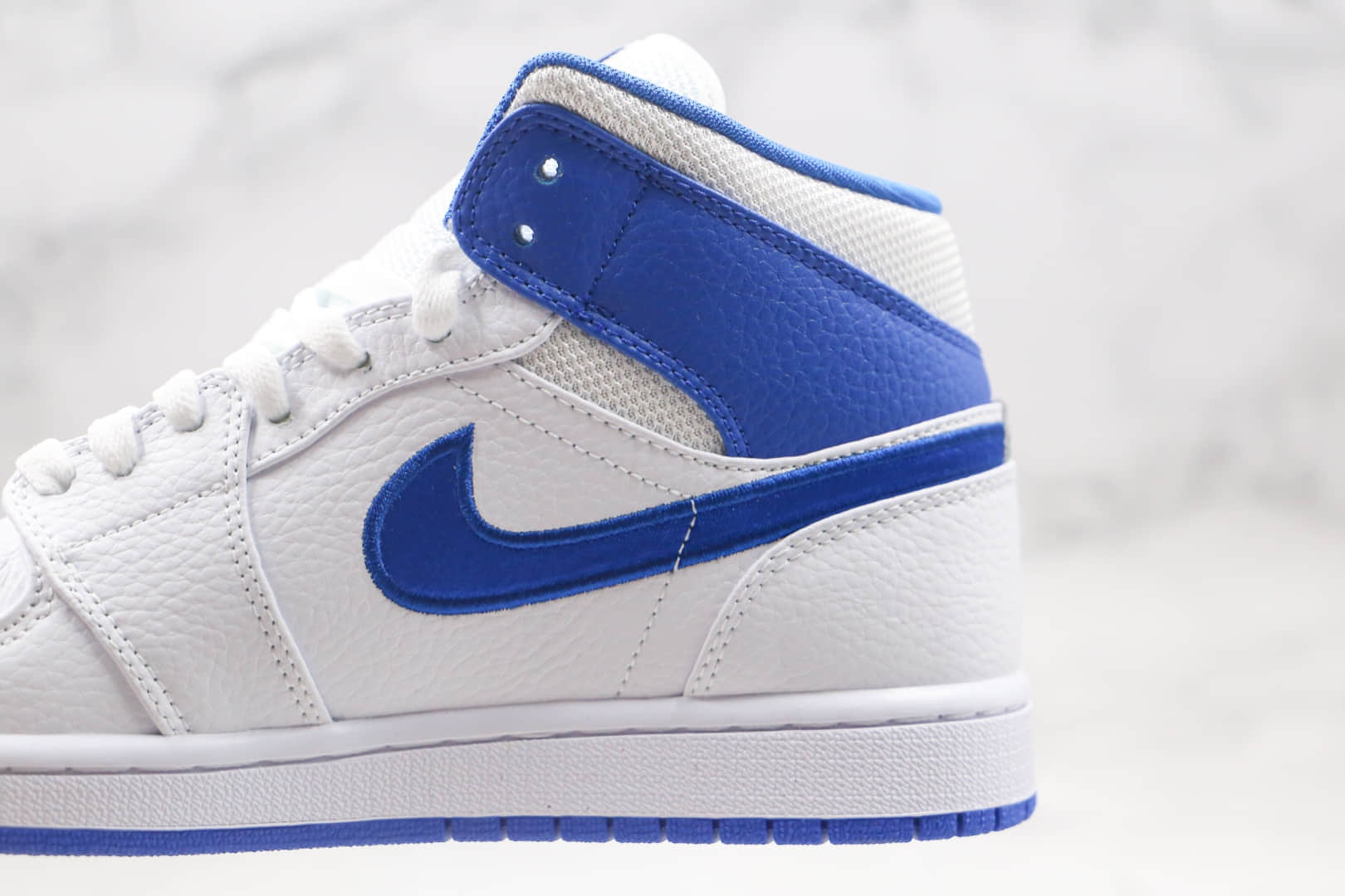 乔丹Air Jordan 1 Mid GS纯原版本中帮AJ1鸳鸯85配色篮球鞋原鞋开模一比一打造 货号:DH0200-100