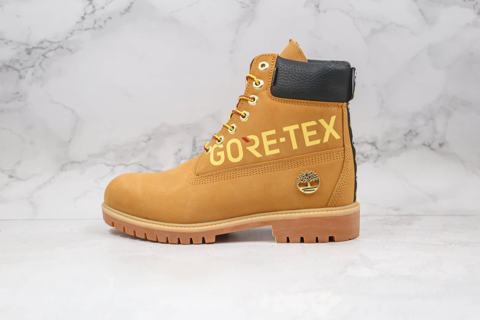 天伯伦Timberland x GORE TXE字母联名款纯原版本防水大黄靴原档案数据开发原盒原标 (ID:60291) - 图片1