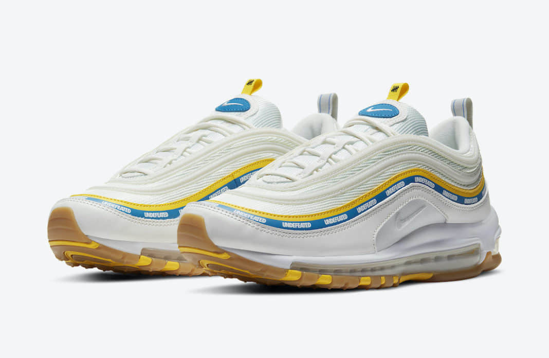 Undefeated Air Max 97“ White”发售日期确定！1月8日正式登场！ (ID:60577) - 图片1