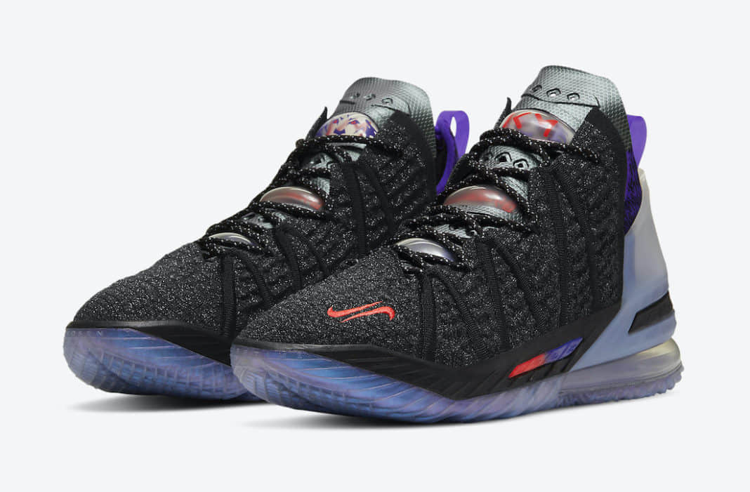 姆巴佩詹姆斯联名!这双LeBron 18实战党必看!