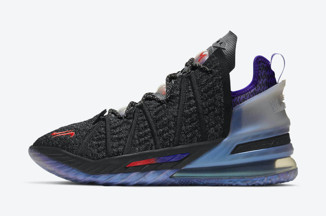 姆巴佩詹姆斯联名!这双LeBron 18实战党必看!