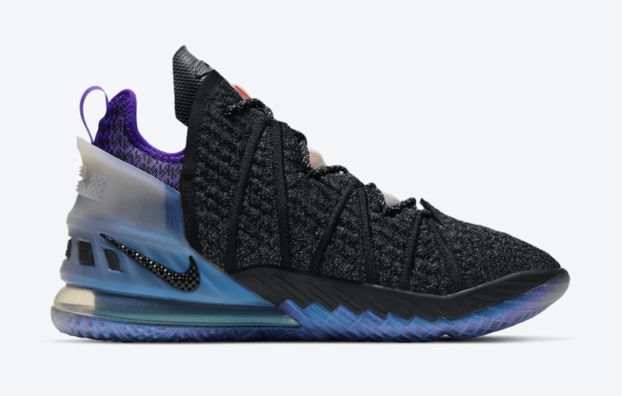 姆巴佩詹姆斯联名!这双LeBron 18实战党必看!