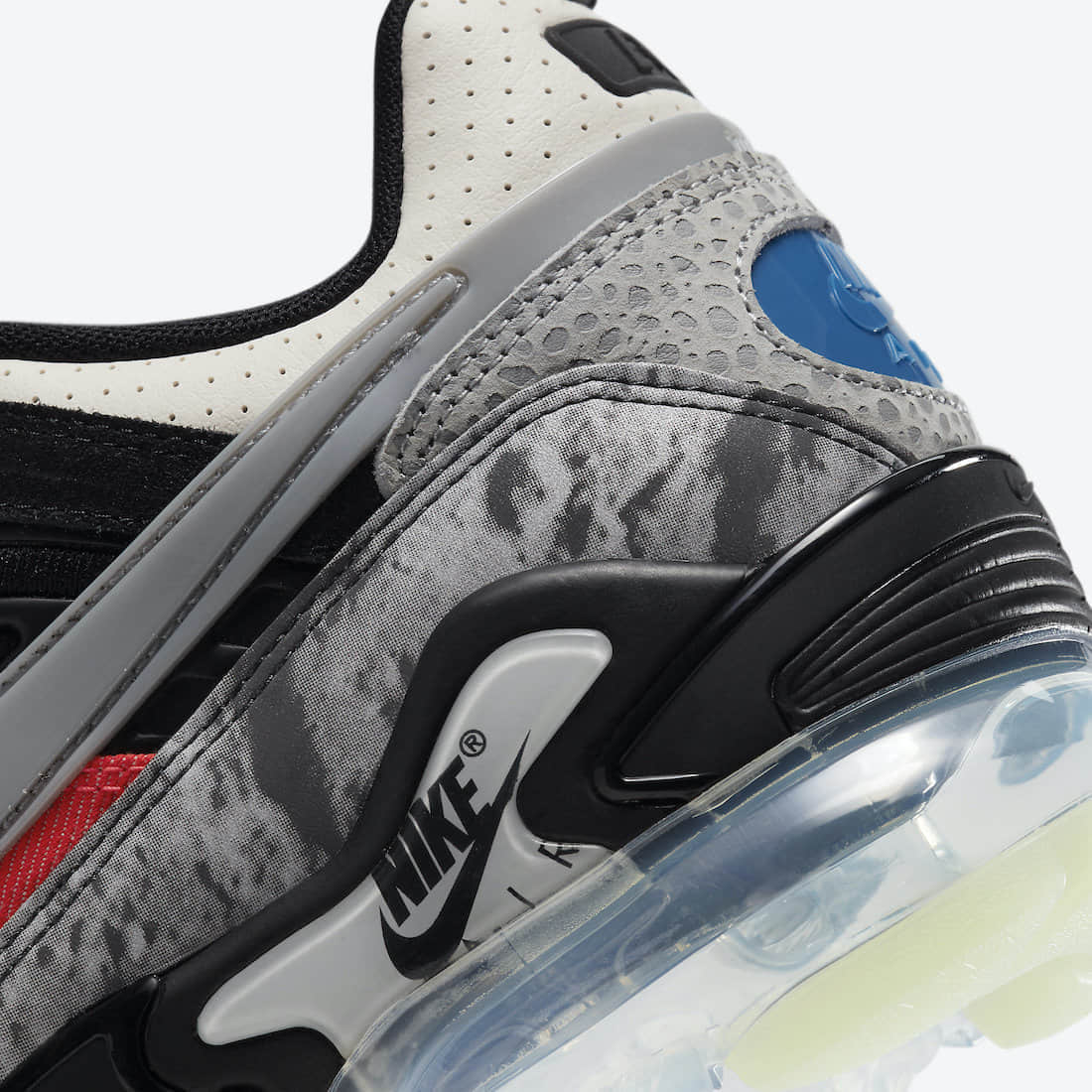 不对称鸳鸯细节+超多元素点缀!全新Nike Air VaporMax EVO即将登场! 货号:DD3054-001